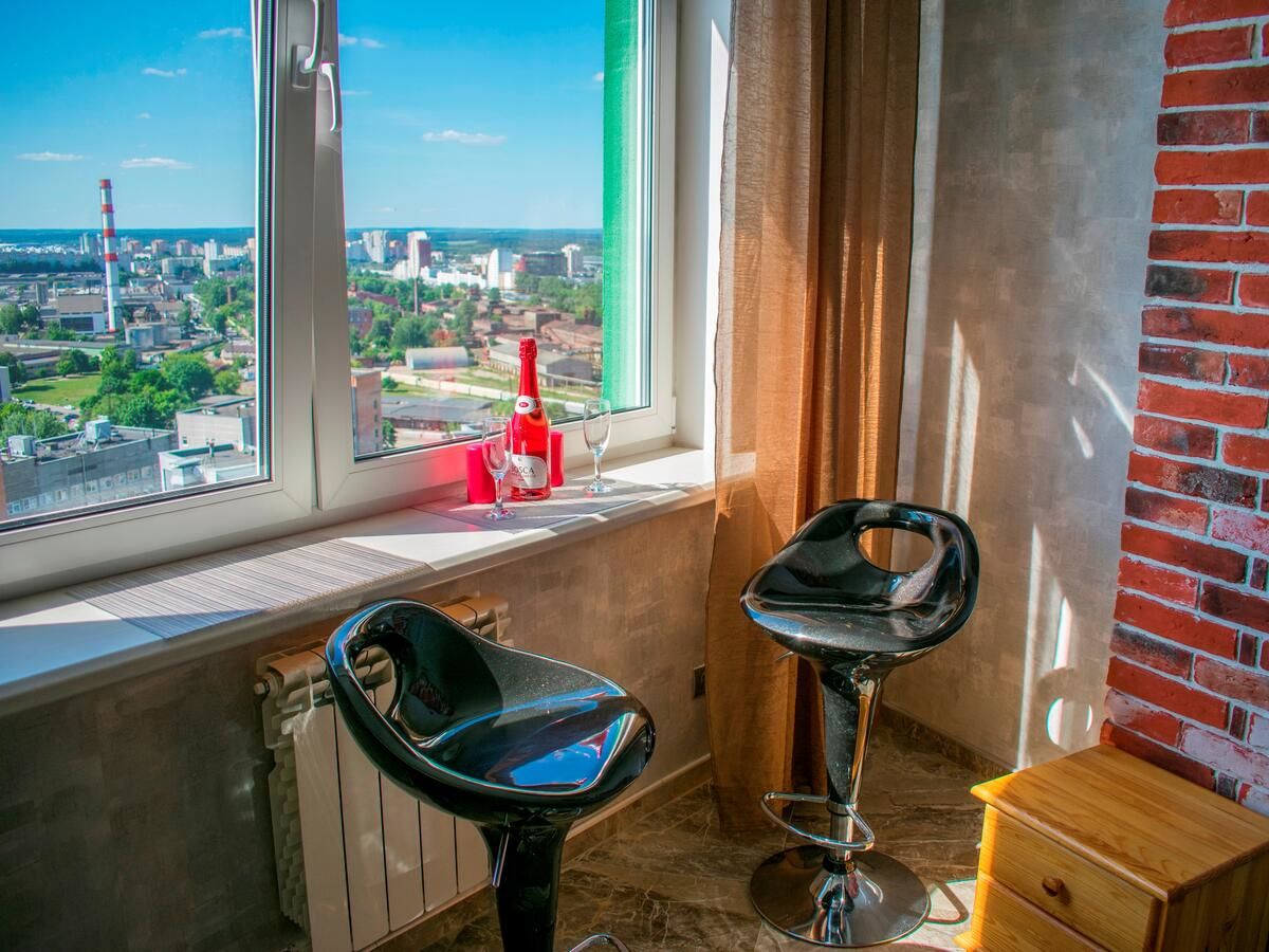 Апарт-отели JACUZZI New LOFT ApartComplex, Панорамный вид на центр Минска Минск