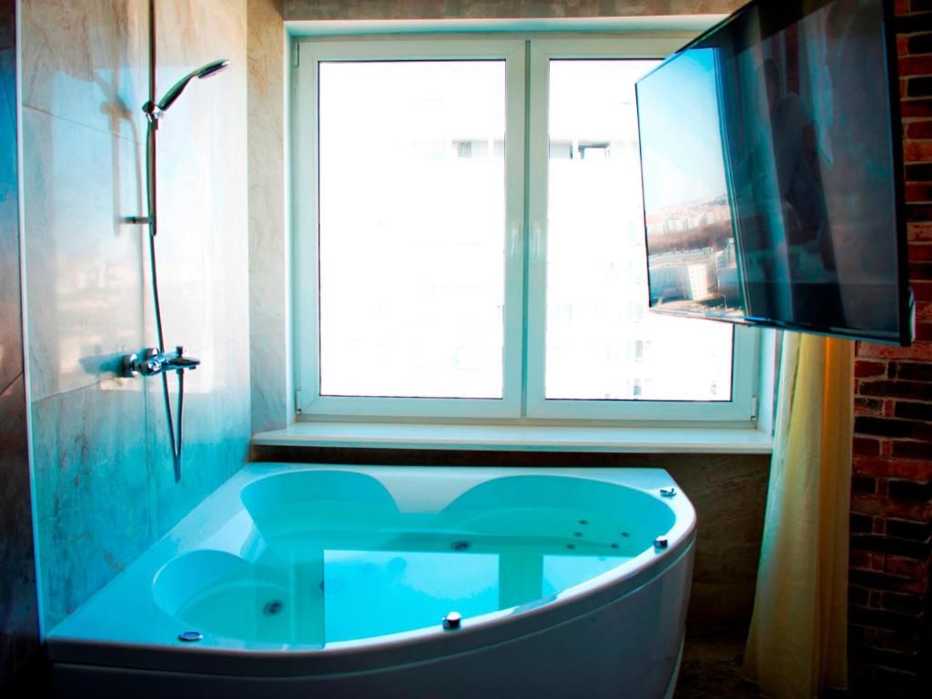 Апарт-отели JACUZZI New LOFT ApartComplex, Панорамный вид на центр Минска Минск