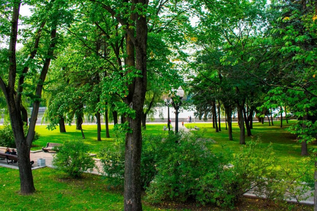 Апарт-отели JACUZZI New LOFT ApartComplex, Панорамный вид на центр Минска Минск