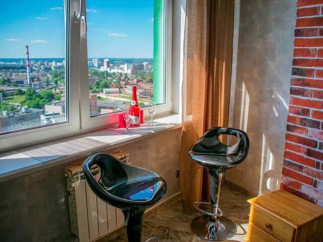 Апарт-отели JACUZZI New LOFT ApartComplex, Панорамный вид на центр Минска Минск-18